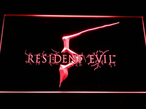 Resident Evil 5 LED Neon Sign