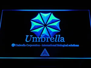 Resident Evil Umbrella Corporation LED Neon Sign