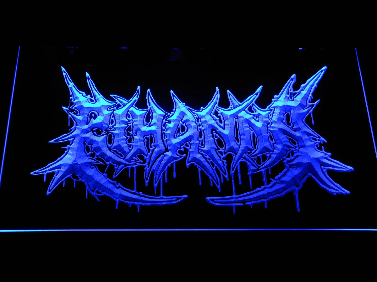 Rihanna Death Metal VMA Logo LED Neon Sign