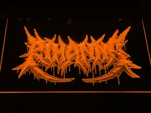 Rihanna Death Metal VMA Logo LED Neon Sign