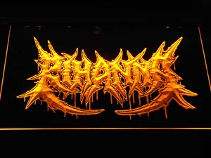 Rihanna Death Metal VMA Logo LED Neon Sign