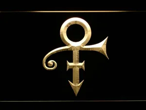 RIP - Prince Symbol LED Neon Sign