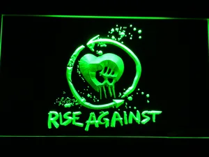 Rise Against LED Neon Sign