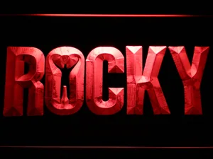 Rocky LED Neon Sign