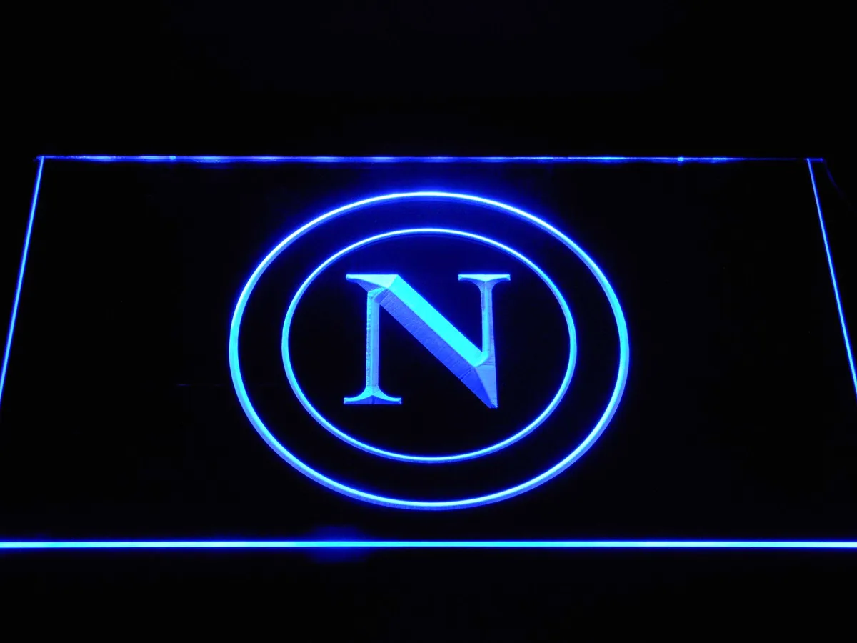 S.S.C. Napoli LED Neon Sign