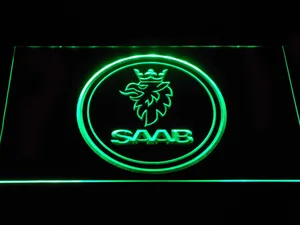 Saab Emblem LED Neon Sign