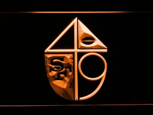 San Francisco 49ers 1965-1972 Logo LED Neon Sign - Legacy Edition