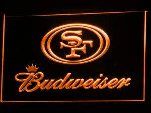 San Francisco 49ers Budweiser LED Neon Sign