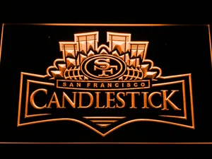 San Francisco 49ers Candlestick Park LED Neon Sign
