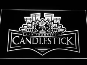 San Francisco 49ers Candlestick Park LED Neon Sign