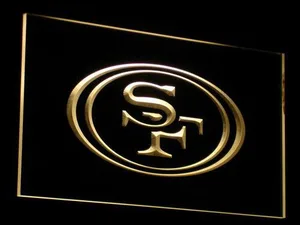San Francisco 49ers Logo LED Neon Sign