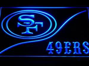 San Francisco 49ers Split LED Neon Sign