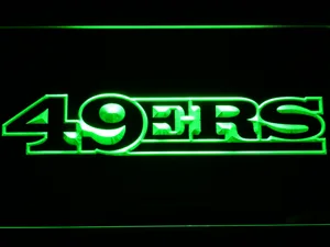 San Francisco 49ers Text LED Neon Sign