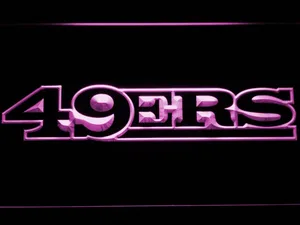 San Francisco 49ers Text LED Neon Sign