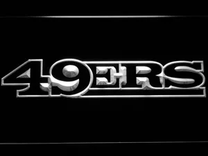 San Francisco 49ers Text LED Neon Sign