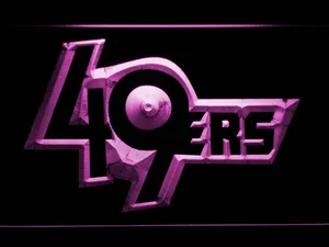San Francisco 49ers Unused 1991 Logo LED Neon Sign - Legacy Edition