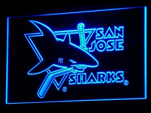 San Jose Sharks LED Neon Sign - Legacy Edition