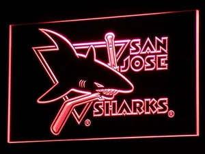 San Jose Sharks LED Neon Sign - Legacy Edition