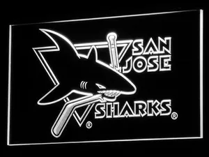 San Jose Sharks LED Neon Sign - Legacy Edition