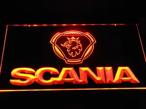 Scania Wordmark LED Neon Sign
