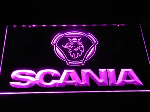 Scania Wordmark LED Neon Sign