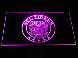 SCL Tigers LED Neon Sign