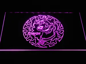 Scooby Doo Circle Pattern LED Neon Sign