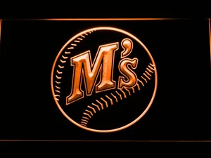 Seattle Mariners 1987-1992 LED Neon Sign - Legacy Edition