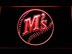 Seattle Mariners 1987-1992 LED Neon Sign - Legacy Edition