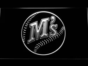 Seattle Mariners 1987-1992 LED Neon Sign - Legacy Edition