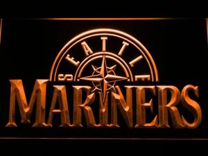 Seattle Mariners 6 LED Neon Sign