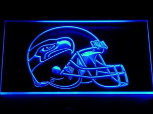 Seattle Seahawks Helmet LED Neon Sign