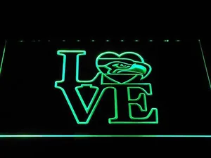 Seattle Seahawks LOVE LED Neon Sign
