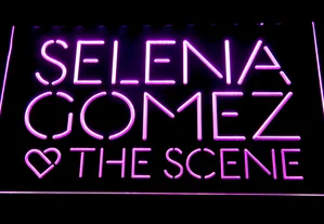 Selena Gomez & The Scene LED Neon Sign