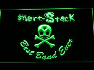 Short Stack Best Band Ever LED Neon Sign