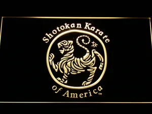 Shotokan Karate Tiger LED Neon Sign