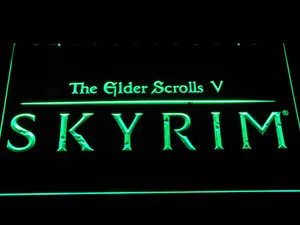 Skyrim The Elder Scrolls LED Neon Sign