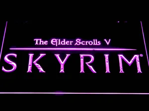 Skyrim The Elder Scrolls LED Neon Sign