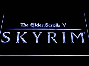 Skyrim The Elder Scrolls LED Neon Sign