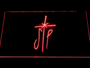 Smashing Pumpkins Cross LED Neon Sign
