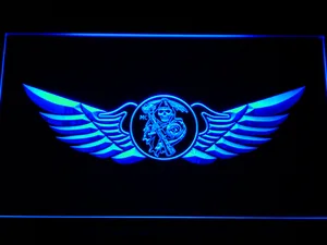 Sons of Anarchy Wings LED Neon Sign