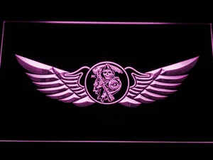 Sons of Anarchy Wings LED Neon Sign