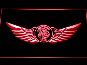 Sons of Anarchy Wings LED Neon Sign