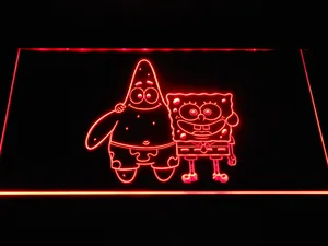 Spongebob Squarepants Spongebob and Patrick LED Neon Sign