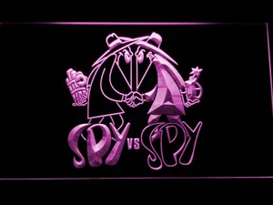 Spy VS Spy LED Neon Sign