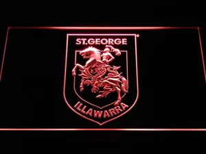 St. George Illawarra Dragons Type 2 LED Neon Sign
