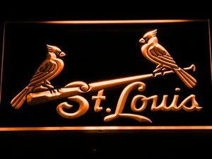 St. Louis Cardinals Birds LED Neon Sign