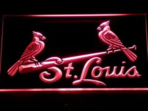 St. Louis Cardinals Birds LED Neon Sign