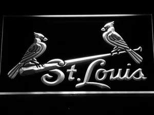 St. Louis Cardinals Birds LED Neon Sign