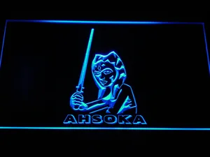 Star Wars Ahsoka Tano LED Neon Sign